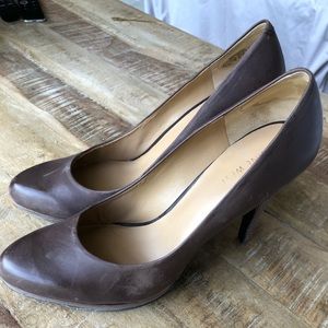 Nine West Rocha Pumps, brown, sz 8.5